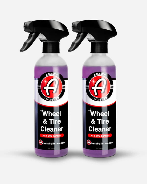 Adam's Wheel & Tire Cleaner Twin Pack