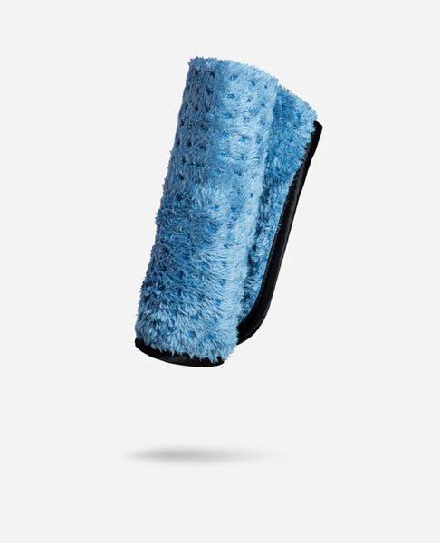Adam's blue Plush Waffle Microfiber Towel