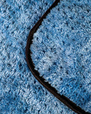 Adam's blue Plush Waffle Microfiber Towel