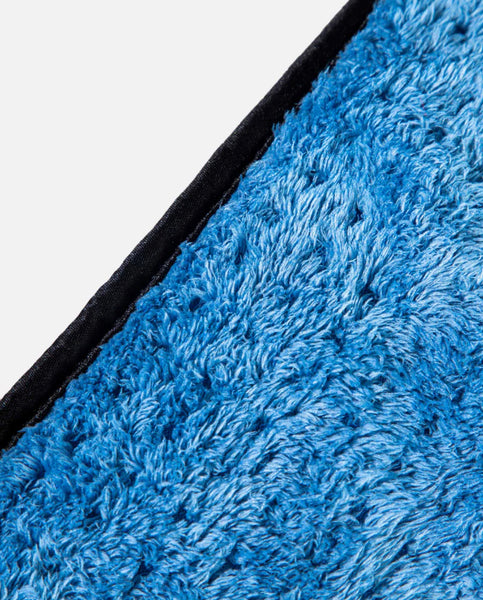 Adam's blue Plush Waffle Microfiber Towel