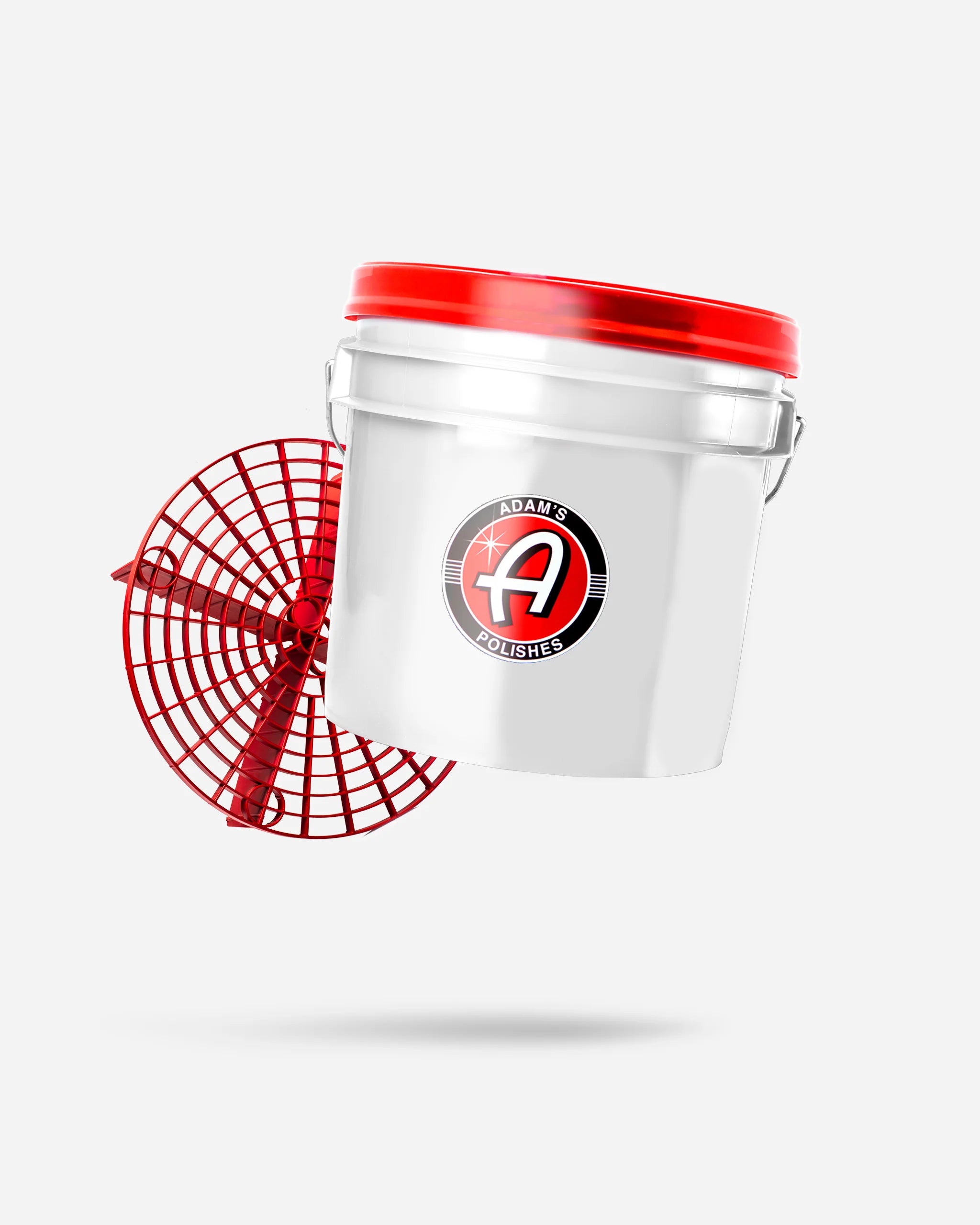 Adam's 3.5 Gallon Detailing Bucket with Gamma Seal Lid & Grit Guard