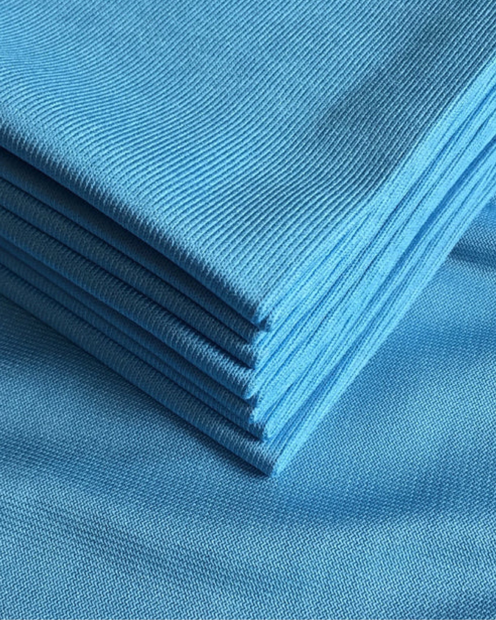 Blue Premium Glass Cloths (5 pack)