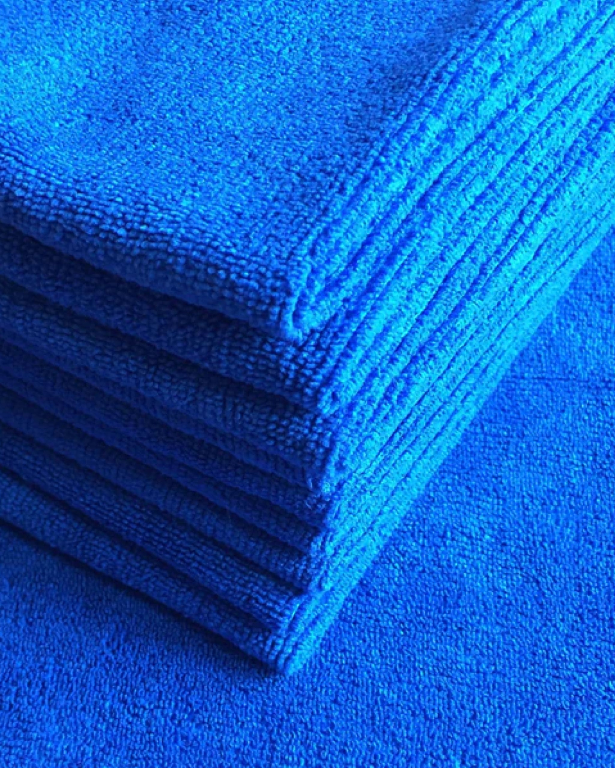 Royal Blue Premium Microfiber Cloths (5 pack)