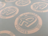 Adam's 3” Round Vinyl Decals