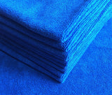 Royal Blue Premium Microfiber Cloths (5 pack)