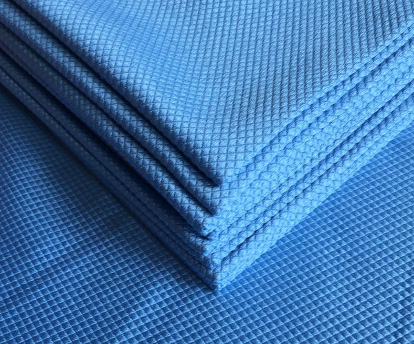 Blue Premium Fishscale Glass Cloth (5 pack)