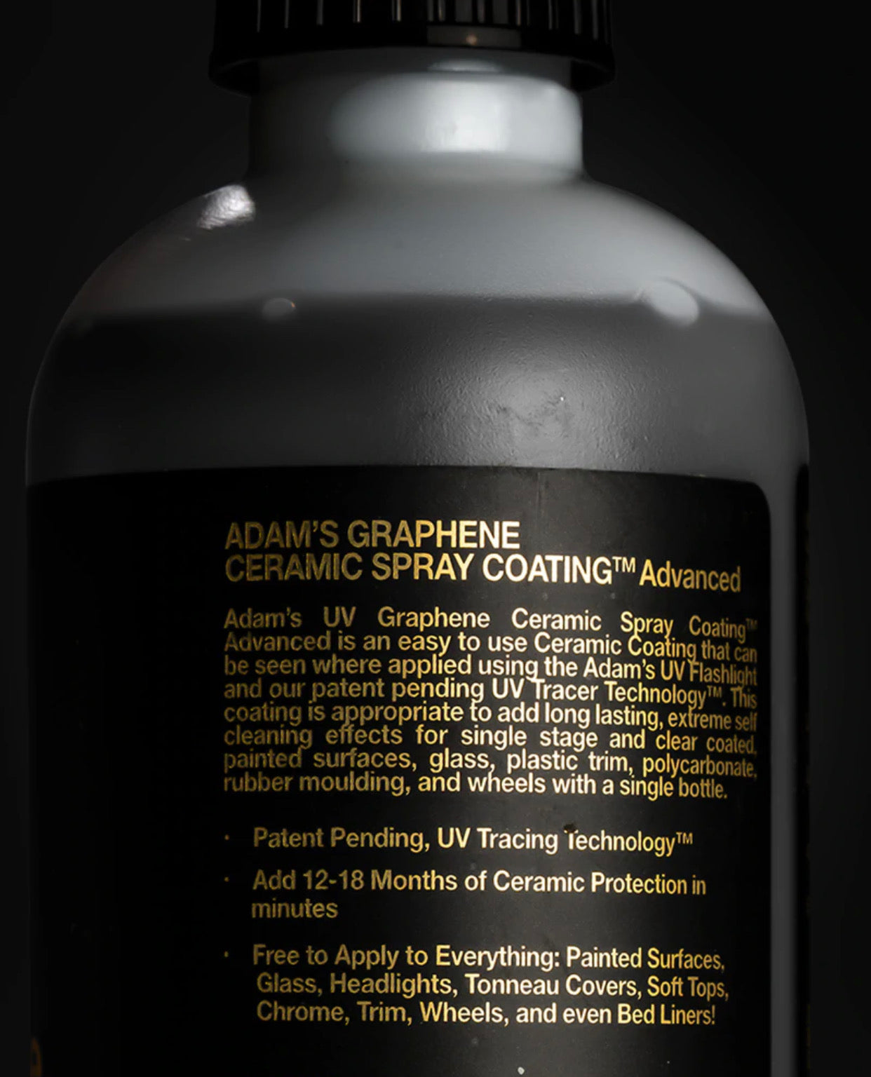 Adam's UV Graphene Ceramic Coating - 10H Ceramic Coating for Cars w/UV Glow | 7+