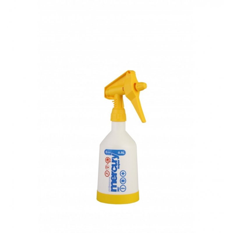 Kwazar Mercury 0.5 litre Double-Action Trigger Spray Yellow